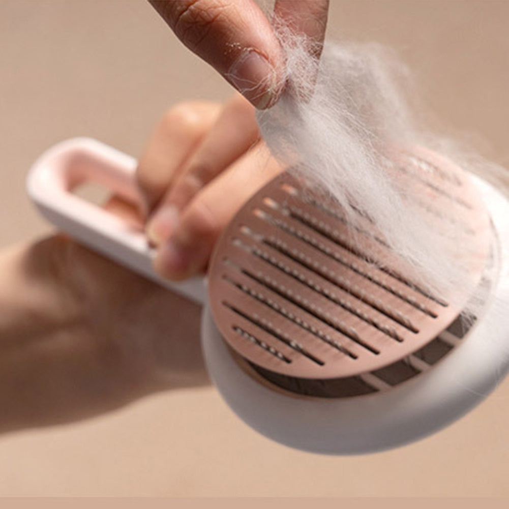 Dog Cat Hair Brush – Easy Pet Grooming & Massage