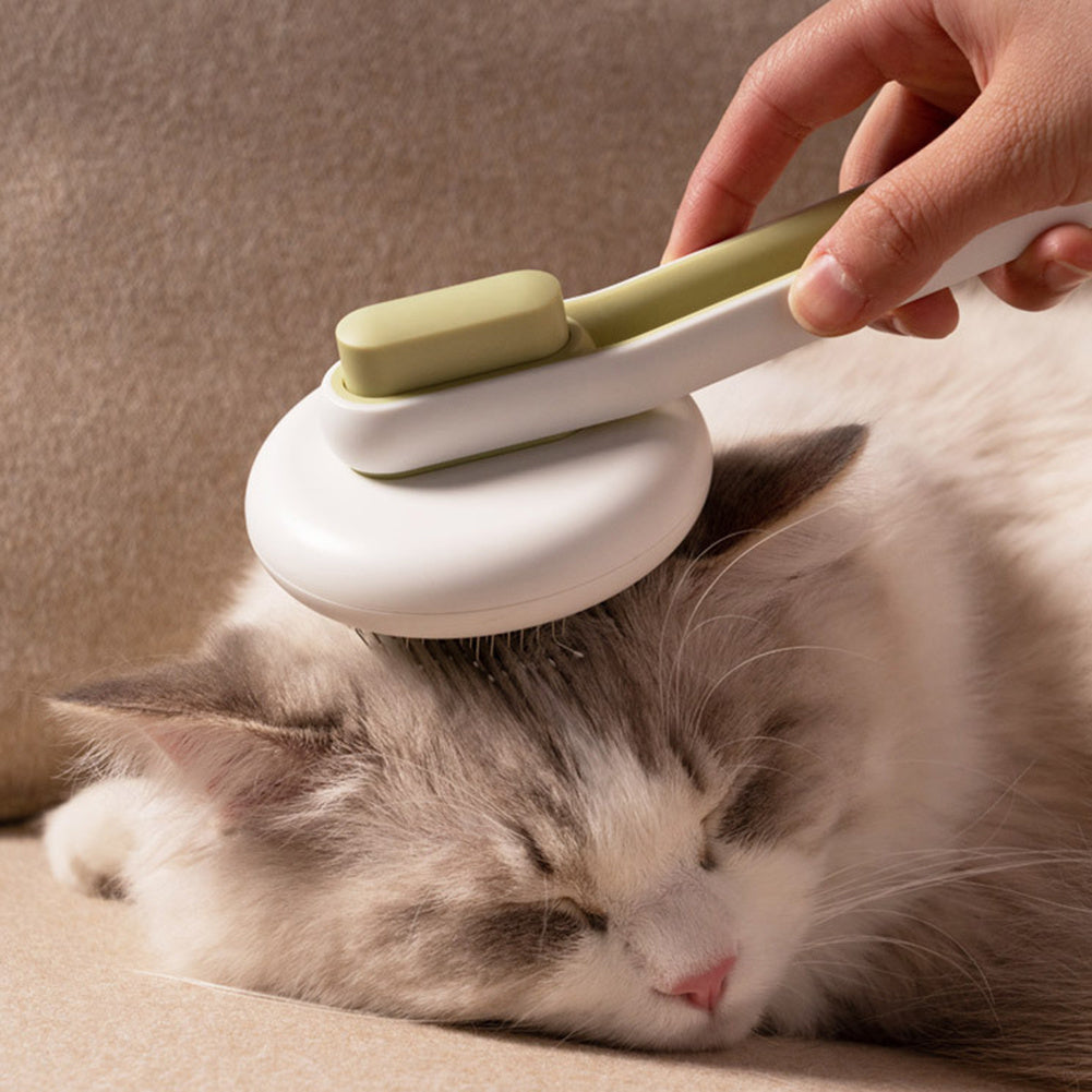 Dog Cat Hair Brush – Easy Pet Grooming & Massage