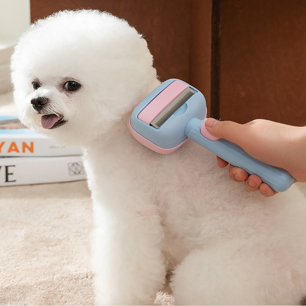 Dog & Cat Deshedding Brush – Easy Grooming, Less Hair