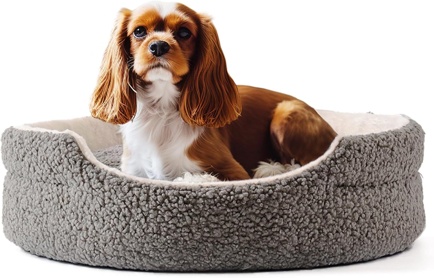Snuggly Orthopedic Pet Bed – Perfect for small dogs & cats, puupies & kittens
